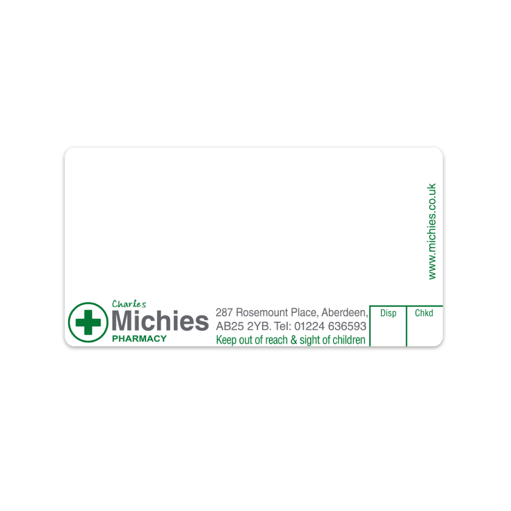 Charles Michies Rosemount Place Labels