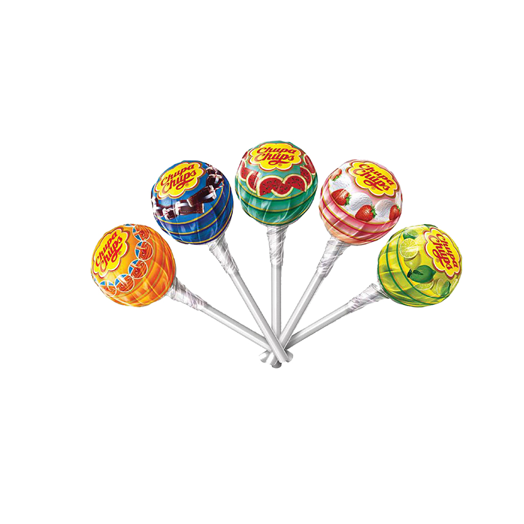 [8302919] CHUPA CHUPS Lollipops (Pack of 100)