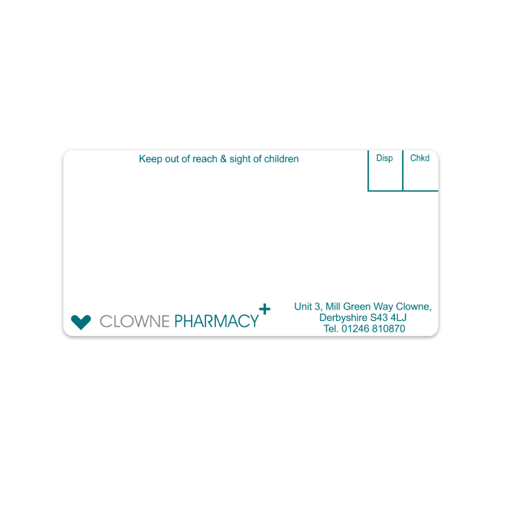 Ascent Group - Clowne Pharmacy Labels