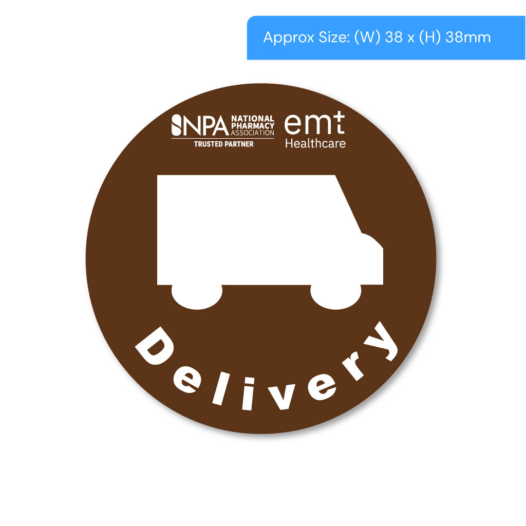 delivery alert labels
