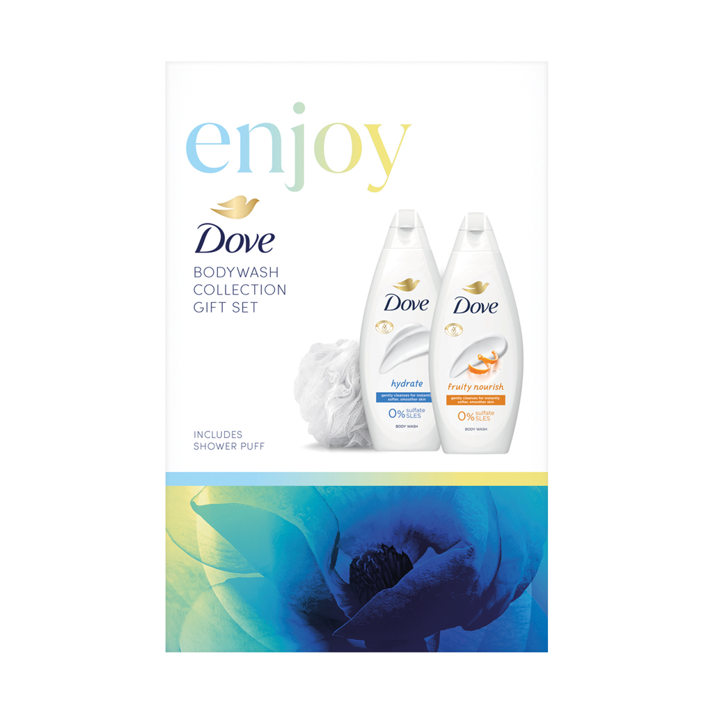 Dove Enjoy BodyWash Collection Gift Set