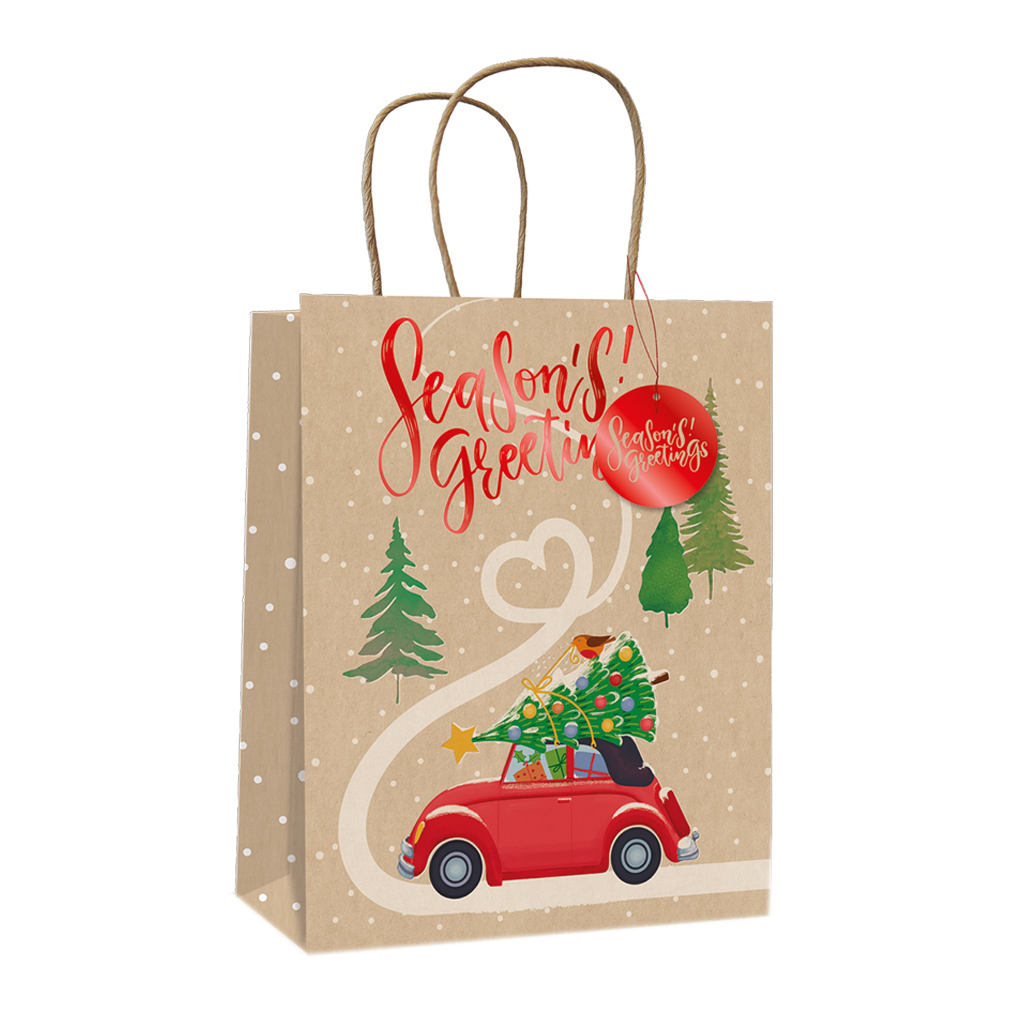 Driving Home Design Large Gift Bag