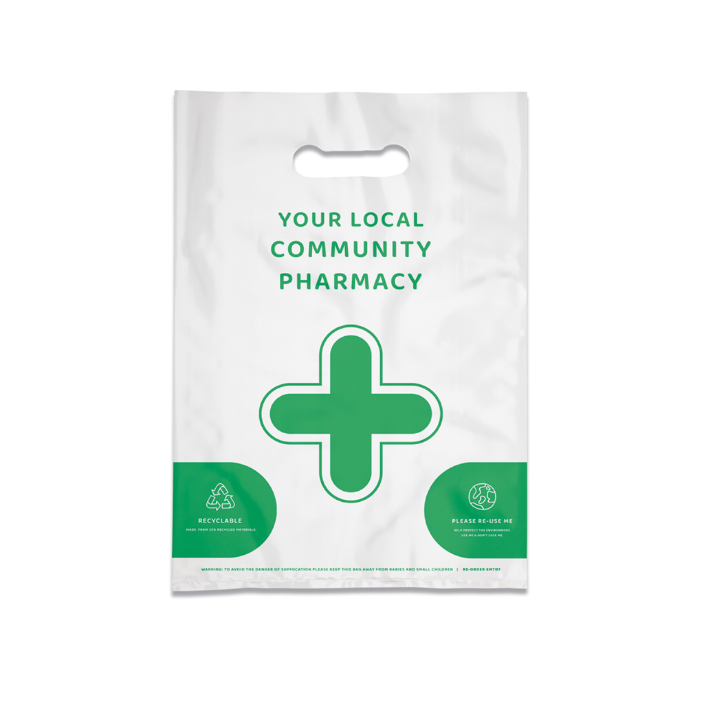 Pharmacy carriers bags