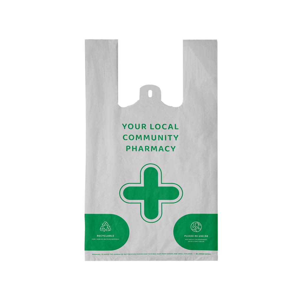 Pharmacy vest carrier bags