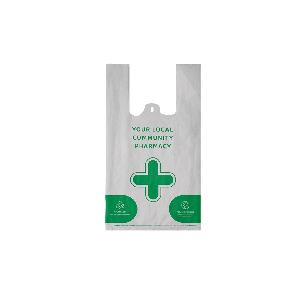 Pharmacy vest carrier bags