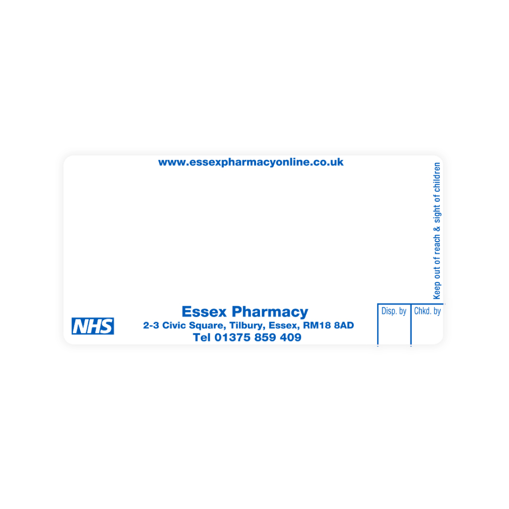 Essex Pharmacy Labels