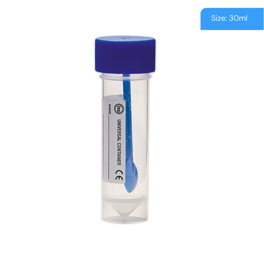 faecal sample container 30ml