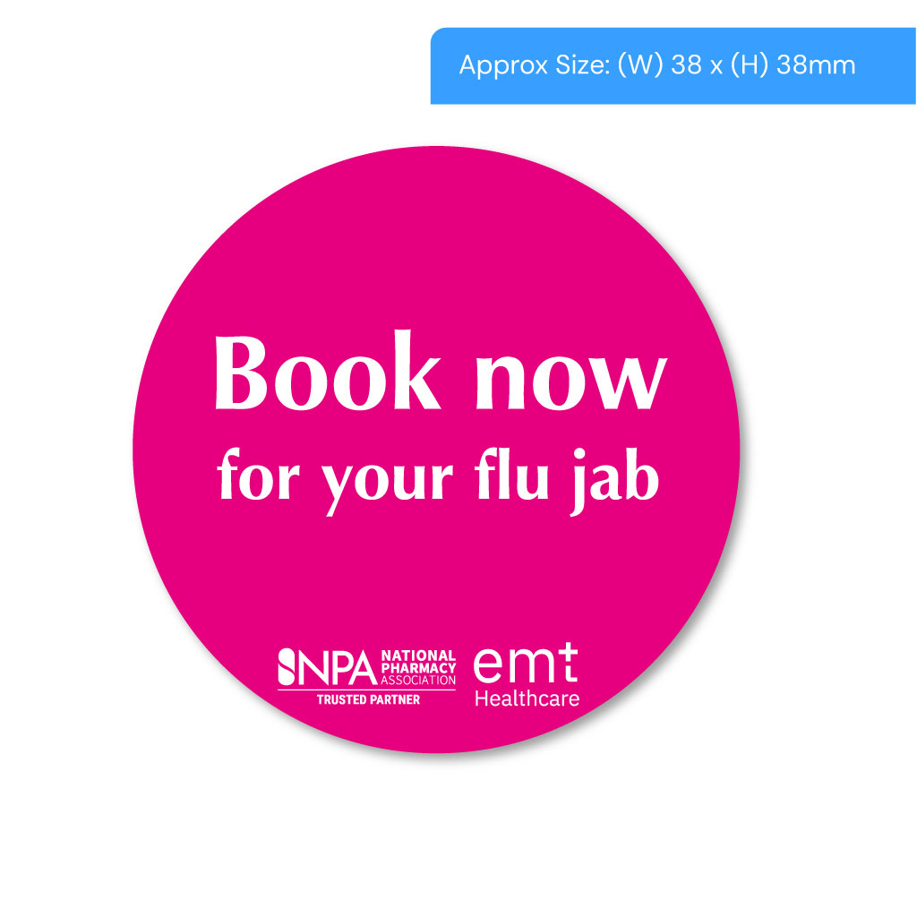 [FLUMKG004] Flu Jab Alert Labels