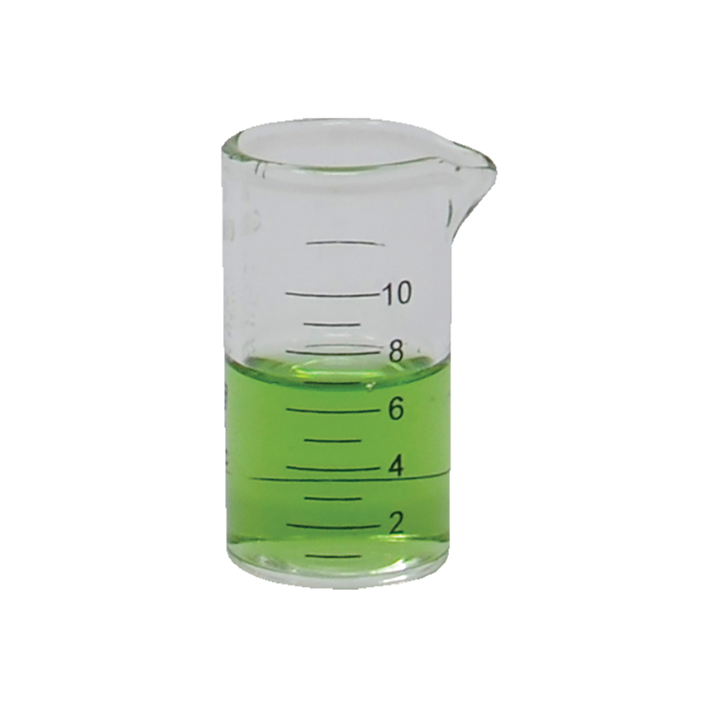 Graduated Beaker Glass Measure 10ml 