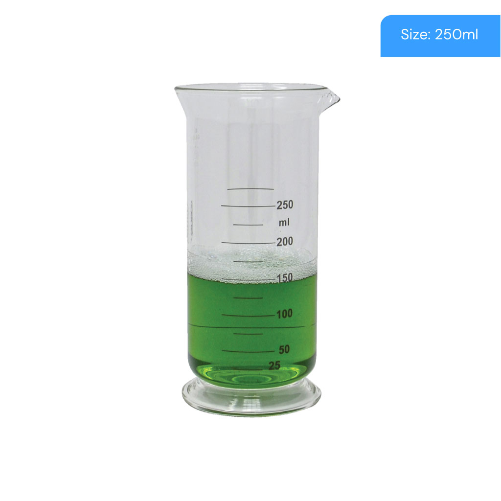 [BELL250] Graduated Beaker Glass Measure 250ml