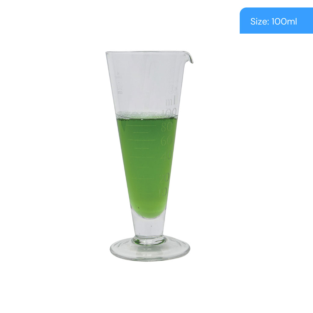 glass measuring beaker 100ml