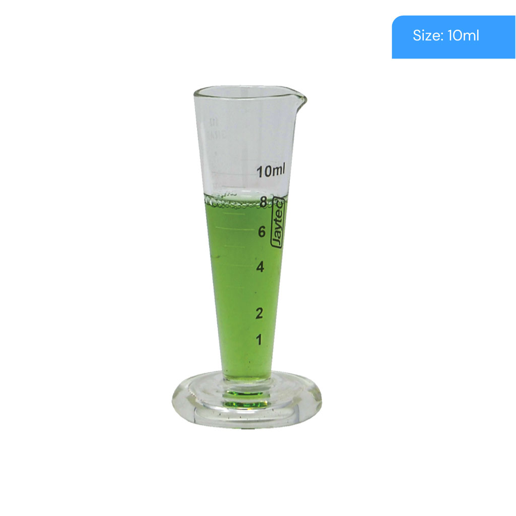 glass measuring beaker 10ml