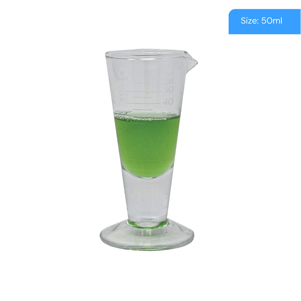 Graduated Conical Glass Measure 50ml
