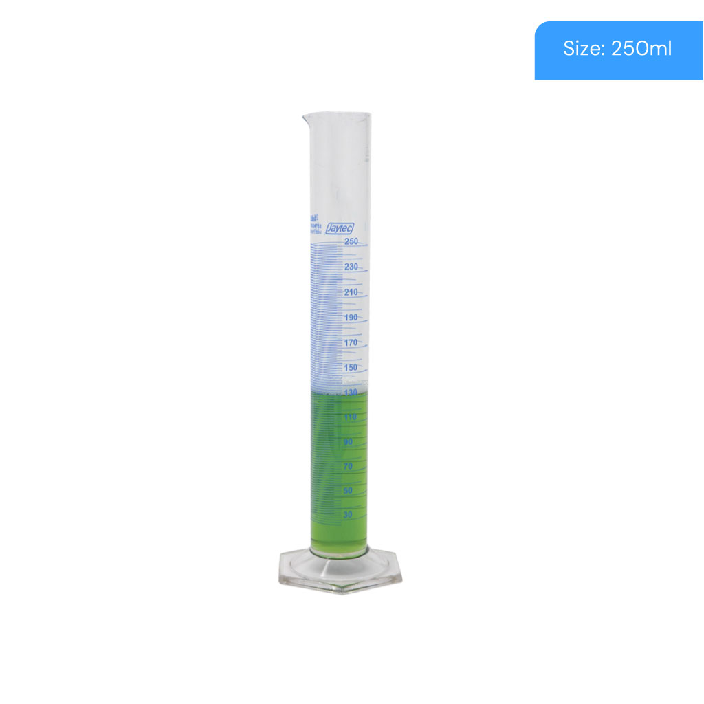 [CYM250] Graduated Straight Glass Measure 250ml