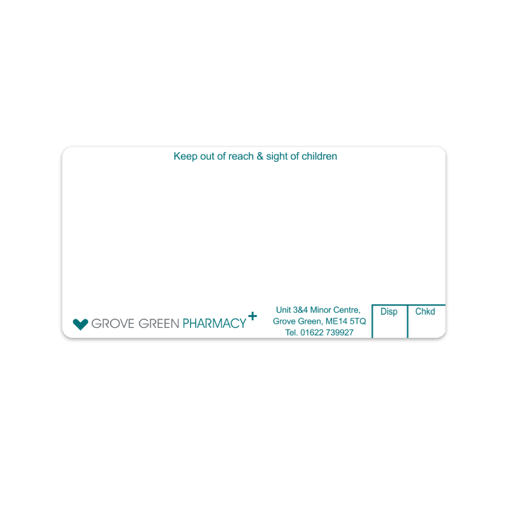[AZEMT3937] Ascent Group   Grove Green Pharmacy Labels