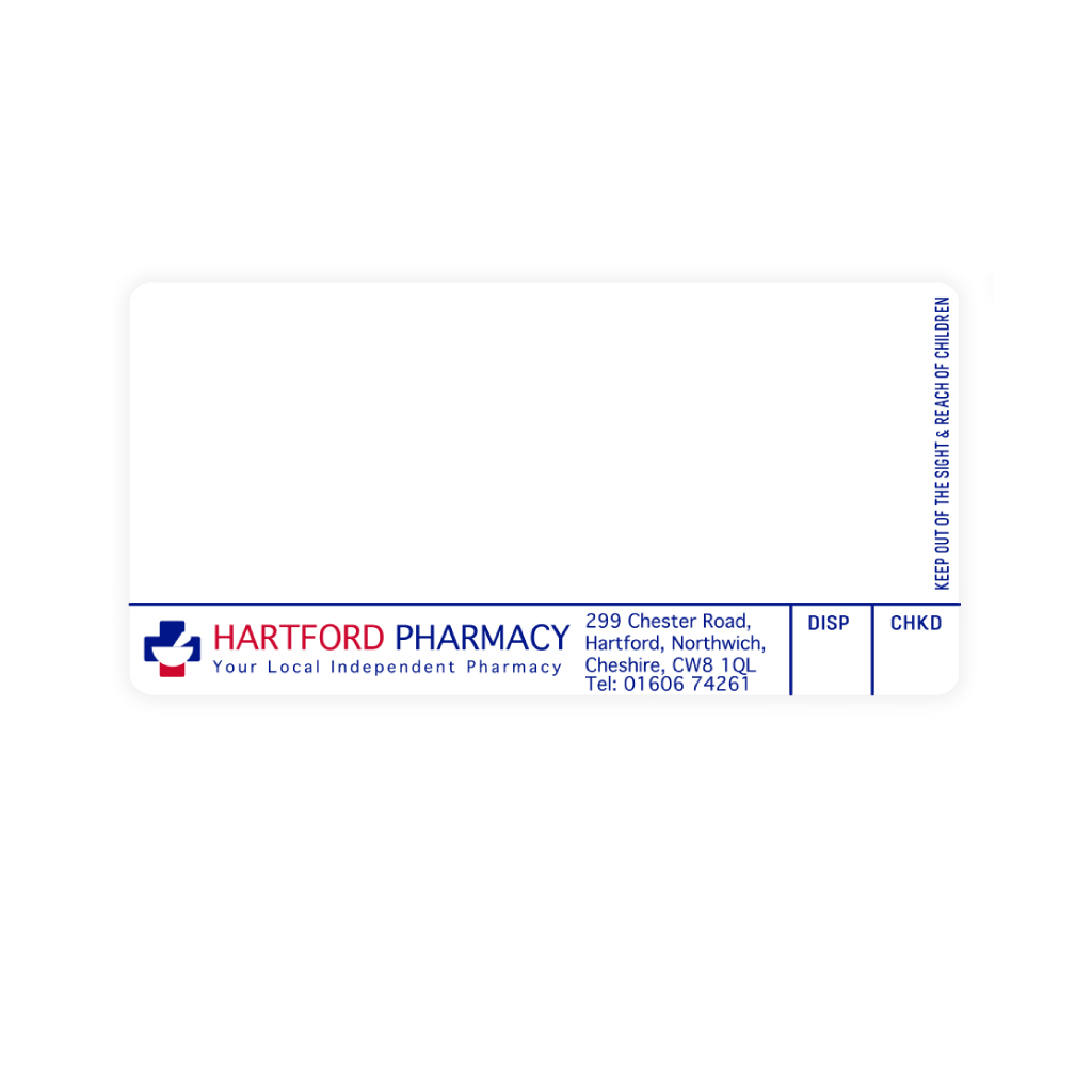 [AZEMT3676] Roshban Hartford Pharmacy Labels