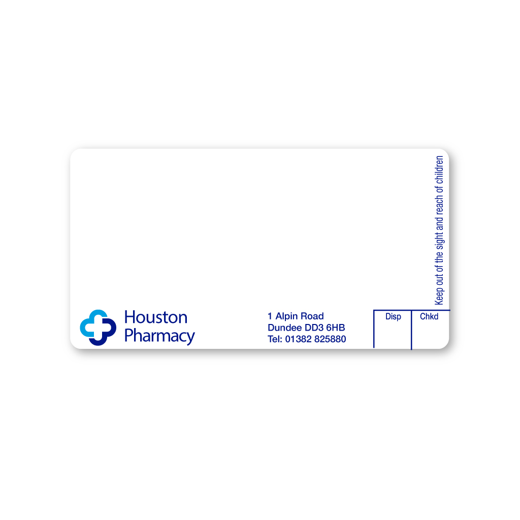 Houston Pharmacy Labels