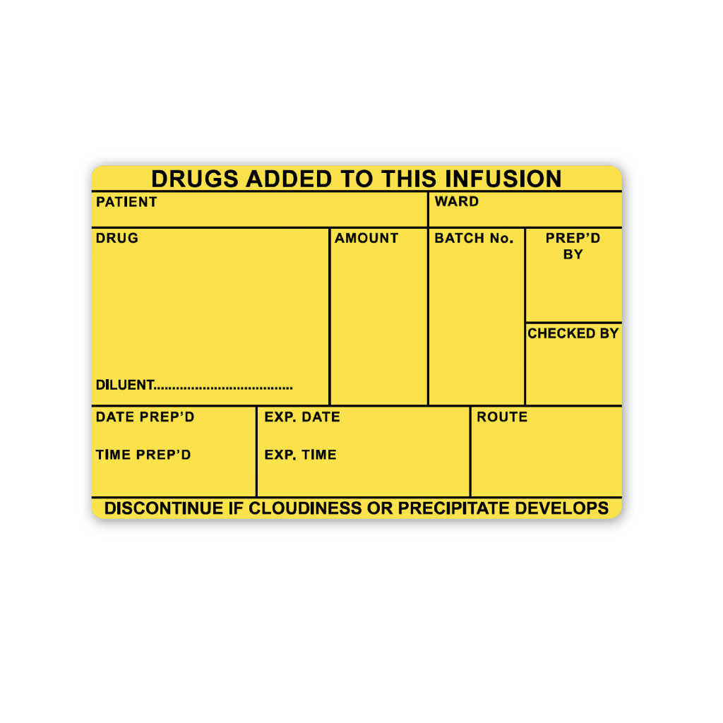 [INFUSION] Infusion Labels Healthnet