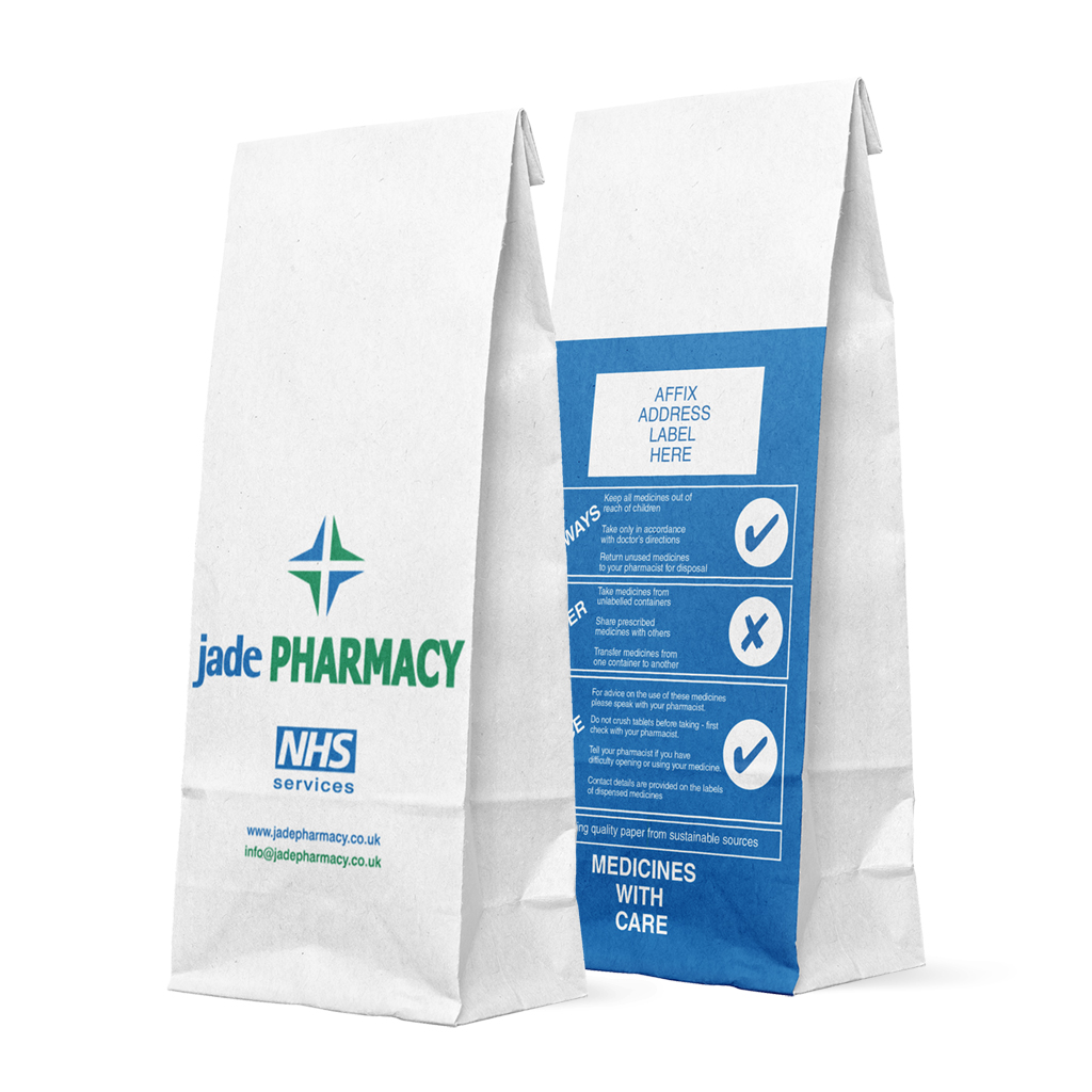 P4L Jade Prescription Bags