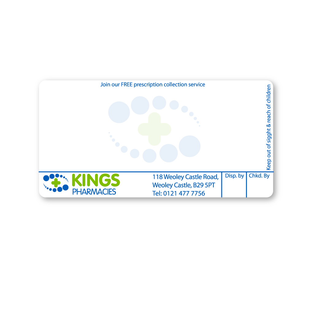 [EMT1822] Kings Group Weoley Castle Labels