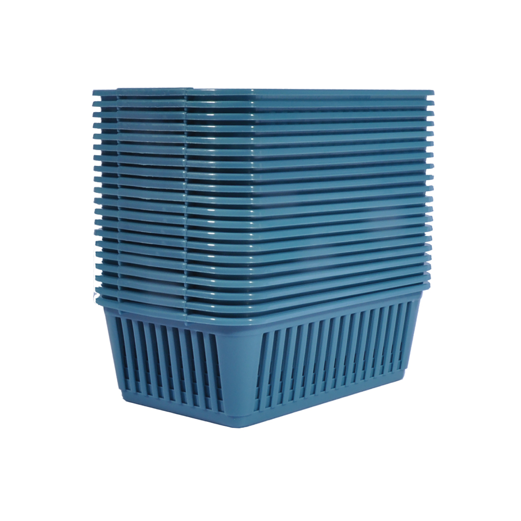 [S03L095] Baskets - Large, Blue (Pack of 20)