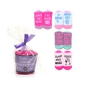 Ladies Novelty Cake Packaging Socks