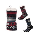 Mens Fairisle Slipper Socks