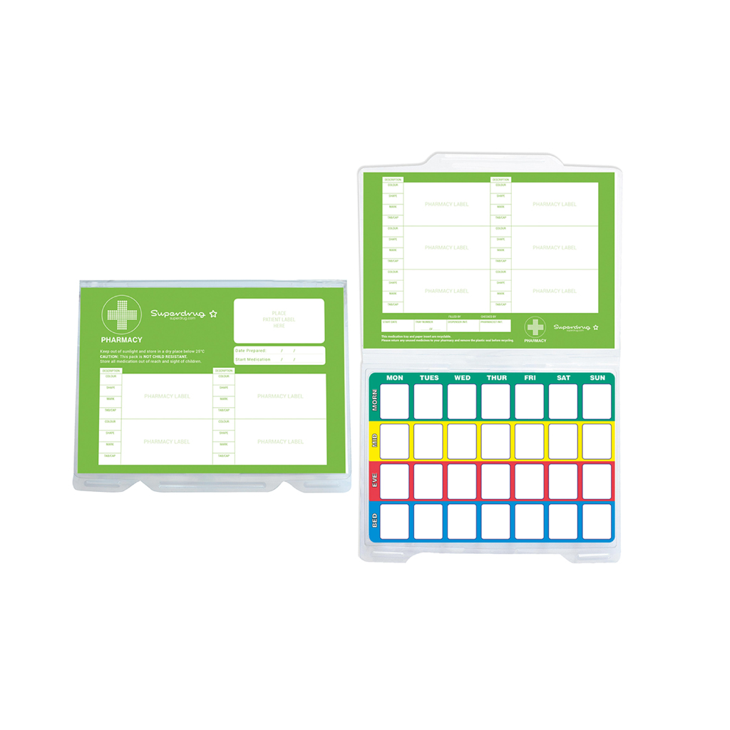 Superdrug Monitored Dosage System Kit - 28 Day (MDS) | EMT Healthcare