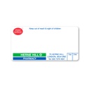 Herne Hill Pharmacy Labels  