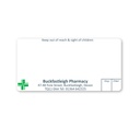Buckfastleigh Pharmacy Labels 
