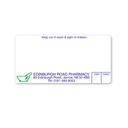 Edinburgh Road Pharmacy Labels