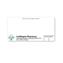 M&D Green Linlithgow Pharmacy Labels