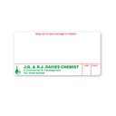 Davies Chemist Labels