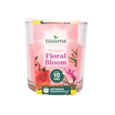 Bloome Fragrance Glass Jar Candle - Floral Bloom, 95g 
