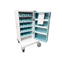 15 Tray Compact Unit Dosage Trolley
