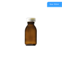 150ml Precapped Round Glass Bottles 