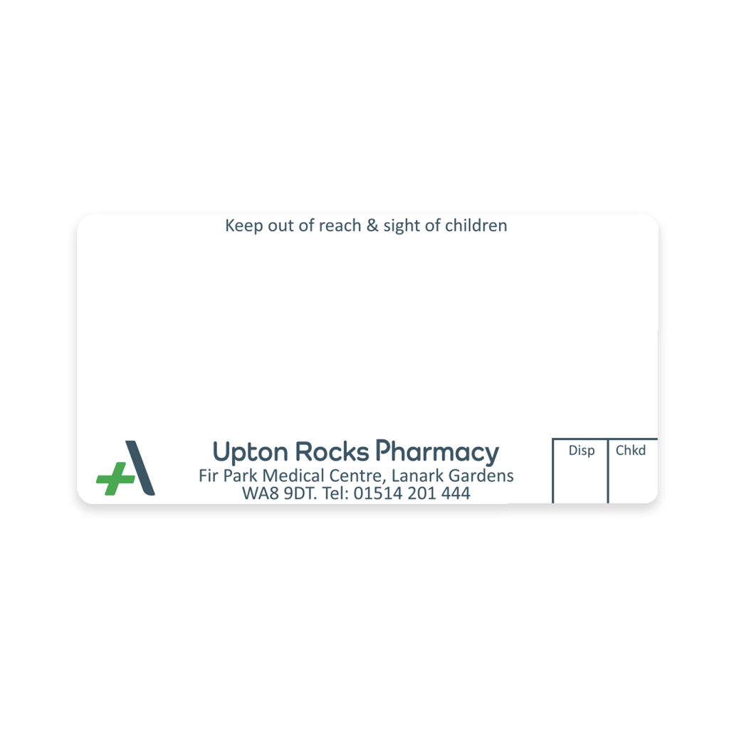 Allied Upton Rock Dispensing Labels | EMT Healthcare