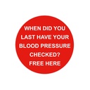 Blood Pressure Alert Labels