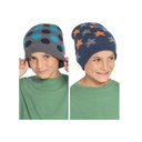 Boys Spot & Star Design Beanie Hat