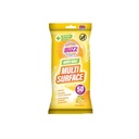 Buzz Anti-Bacterial Wipes Lemon 50