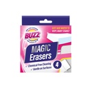 Buzz Sponge Erasers 4Pk