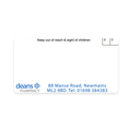 Deans Pharmacy Newmains Disp Labels