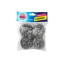 Heavy Duty Steel Scourer Pack 4